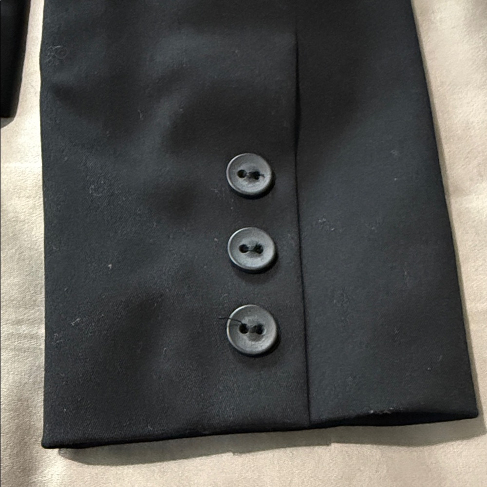 Bcbgeneration Black Women's Single-Button Blazer.… - image 3